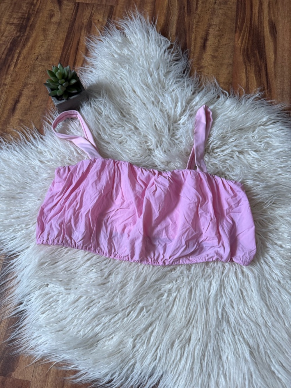 Daily Drills Bubble Bra Top Baby Pink - Picture 2 of 5